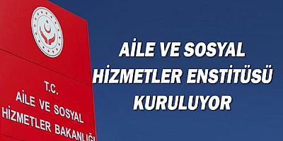 Aile ve Sosyal Hizmetler Enstitüsü Kuruluyor