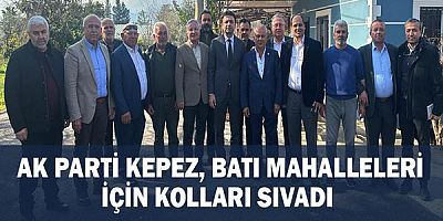 AK Parti Kepez, batı mahalleleri için kolları sıvadı 