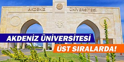 Akdeniz Üniversitesi Akademisyenlerin Gözünden Üniversiteler Araştırmasında sekizinci oldu!