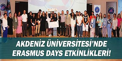 Akdeniz Üniversitesi’nde Erasmus Days etkinlikleri