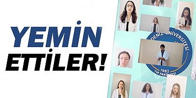 Akdeniz Üniversitesi'nde yemin ettiler!