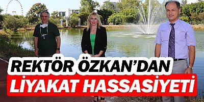 Akdeniz Üniversitesi Rektörü Prof. Dr. Özlenen Özkan, liyakat dedi ekledi...
