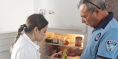 Aksu Belediyesi, gıda denetimlerini artırdı.