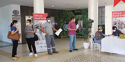 Aksu Belediyesi'nde kök hücre bağış kampanyası