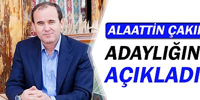 Alaattin Çakır, DP'den Alanya Adayı oldu!