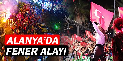 Alanya'da Cumhuriyet Bayramı kutlamaları...