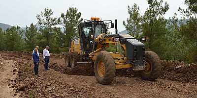 Alanya Yaylakonak yolu genişletiliyor