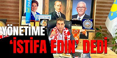 Ali Adnan Kaya: ‘Antalyaspor yönetimi derhal istifa etmeli.