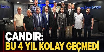 Ali Çandır’dan ATB Seçimleri Öncesi Veda Gibi Bilanço: “Bu 4 Yıl Kolay Geçmedi”