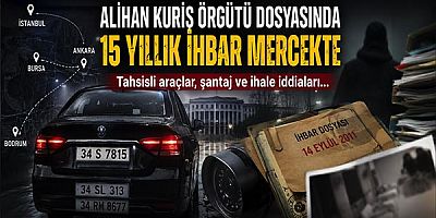 Alihan Kuriş Örgütü Dosyasında 15 Yıllık İhbar Mercekte