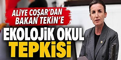 Aliye Coşar’dan Bakan Tekin’e Ekolojik Okul Tepkisi