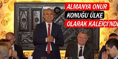Almanya onur konuğu ülke olarak Kaleiçi’nde