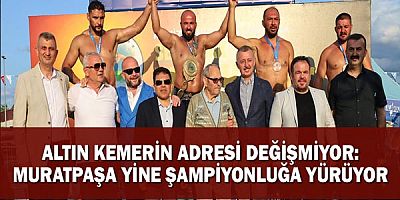 Altın kemerin adresi değişmiyor: Muratpaşa yine şampiyonluğa yürüyor