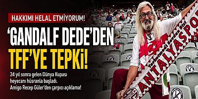 Amigo Recep Güler'den TFF'ye tepki: Hakkımı helal etmiyorum
