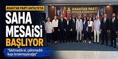 Anahtar Parti sahaya iniyor: ''Sıkılmadık el, çalınmadık kapı bırakmayacağız''
