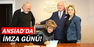 ANSİAD Tarih Kulübü'nde imza günü!