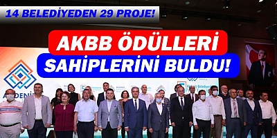 Antalya belediyeleri ödüllerini aldı!