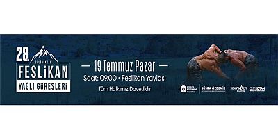 ANTALYA BÜYÜKŞEHİR BELEDİYE BŞK. 28. FESLİKAN YAĞLI GÜREŞLERİ İLANI