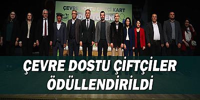 Antalya Büyükşehir Belediyesi çevre dostu çiftçileri ödüllendirdi
