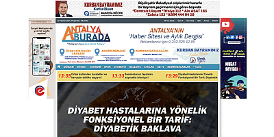 ANTALYA BÜYÜKŞEHİR BELEDİYESİ KURBAN BAYRAMI İLAN