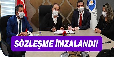 Antalya Büyükşehir Belediyesi’nde toplu sözleşme imzalandı!