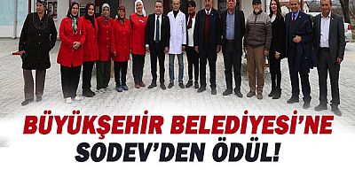 Antalya Büyükşehir Belediyesi’ne SODEV’den ödül