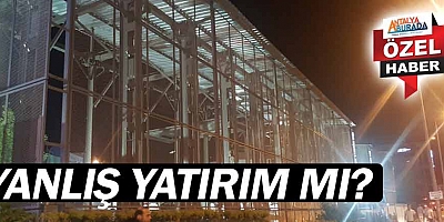 Antalya Büyükşehir Belediyesi'nin yaptırdığı otopark yanlış yatırım mı...