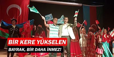 Antalya'da Azerbaycan'ın 101. kuruluş yıldönümü kutlandı