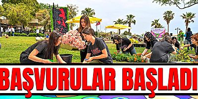 Antalya'da Çiçek Desenleri Günleri için başvurular başladı.