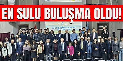 Antalya'da Su Etiği Sempozyumu gerçekleştirildi.