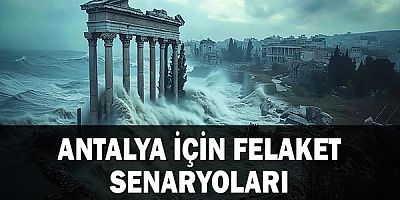 Antalya için felaket senaryoları