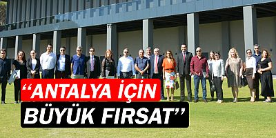 Antalya Kongre Bürosu Yönetim Kurulu toplandı