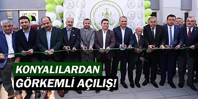 Antalya Konyalılar Derneği’nden görkemli açılış