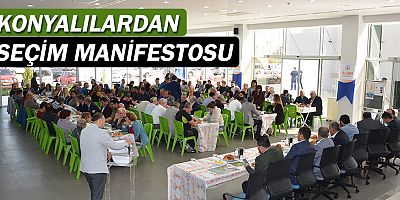 Antalya Konyalılar Derneği’nden seçim manifestosu...
