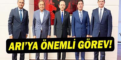 Antalya Milletvekili Av. Cavit ARI’ya CHP Genel Merkezinden Önemli Görev.