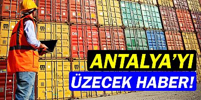 Antalya'nın ticaret verileri