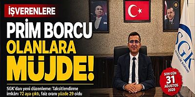 Antalya SGK Müdürü Ali Karaçallı Düzenlemeyi Açıkladı: SGK ve Bağ-Kur Borçlarına 72 Ay Taksit!