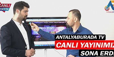 AntalyaBurada Tv canlı yayını sona erdi