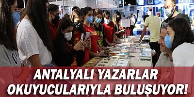 Antalyalı yazarlar okuyucularıyla buluşuyor!