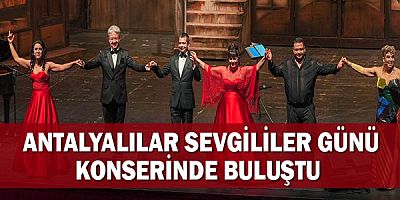 Antalyalılar Sevgililer Günü Konserinde Buluştu 