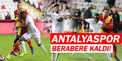 Antalyaspor 3-3 Göztepe
