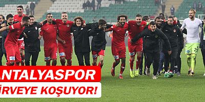Antalyaspor'da zirveye doğru!