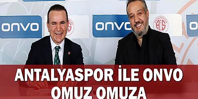 Antalyaspor ile Onvo omuz omuza