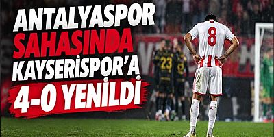 Antalyaspor Sahasında Kayserispor'a 4-0 Yenildi: Erken Gol ve 3 Sakatlık Yıktı