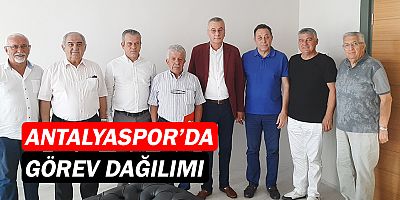 Antalyaspor Vakfı’nda görev dağılımı...