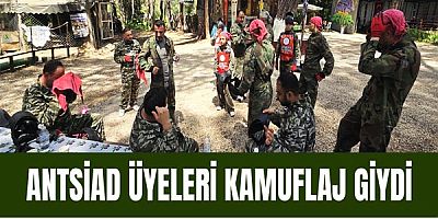 ANTSİAD Üyeleri Kamuflaj Giydi