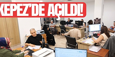 ASAT abone işlemleri ve tahsilat veznesi, Kepez Belediyesi'nde açıldı.