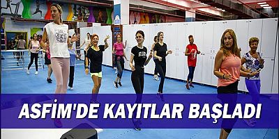 ASFİM'de kayıtlar başladı
