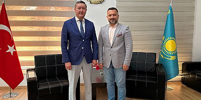Atik, Kazakistan Antalya Konsolosluğunu ziyaret etti