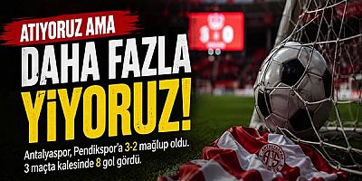 Atıyoruz Ama Yiyoruz! Antalyaspor Evinde Pendikspor’a 3-2 Yenildi
